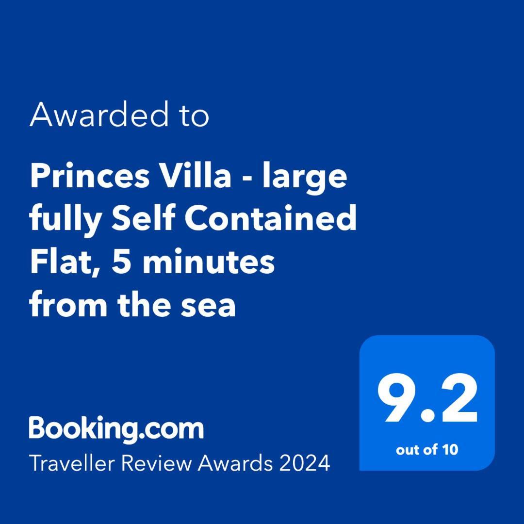 Princes Villa - Large Fully Self Contained Flat, 5 Minutes From The Sea 哈斯丁 外观 照片
